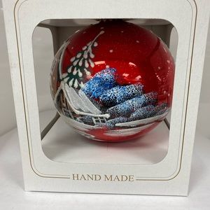 Hand made Christmas ornament made in Poland.